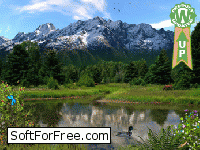 Скачать программа “Альпийское озеро” –  Анимированные Обои бесплатно