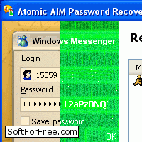 Скачать программа Atomic AIM Password Recovery бесплатно