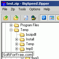 Скачать программа BigSpeed Zip OCX бесплатно