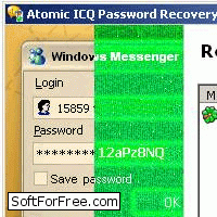 Atomic ICQ Password Recovery скачать