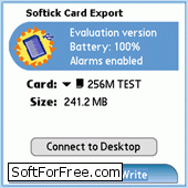 Скачать программа Softick CardExport II for Palm OS бесплатно