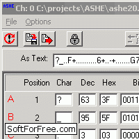 Скачать программа ASHE - A Scripted Hex Editor бесплатно