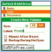 Скачать программа Softick Ram Drive бесплатно