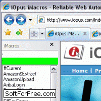 Скачать программа iMacros Web Automation and Web Testing бесплатно