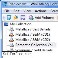 Скачать программа WinCatalog Light бесплатно