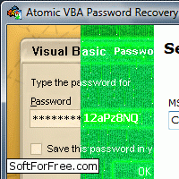 Скачать программа Atomic VBA Password Recovery бесплатно