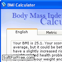 Скачать программа Body Mass Index Counter бесплатно