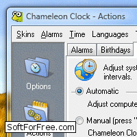 Скачать программа Chameleon Clock бесплатно
