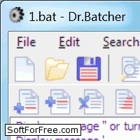 Скачать программа Dr.Batcher бесплатно