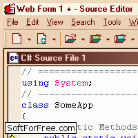 Скачать программа Source Editor бесплатно