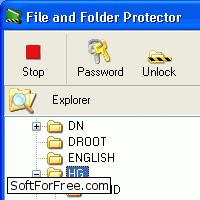 Скачать программа File and Folder Protector бесплатно