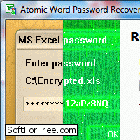 Скачать программа Atomic Excel Password Recovery бесплатно