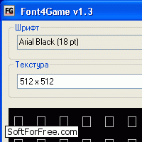 Скачать программа Font4Game бесплатно