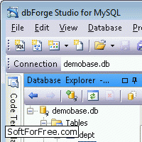 Скачать программа DbForge Studio for MySQL бесплатно