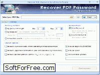 Скачать программа Recover PDF Password бесплатно