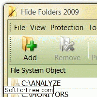 Скачать программа Hide Folders бесплатно