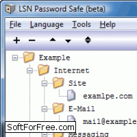 Скачать программа LSN Password Safe бесплатно