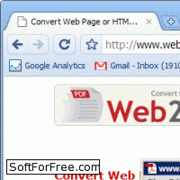 Скачать программа Web2PDF Converter бесплатно