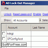 Active Directory Account Lockout Manager скачать