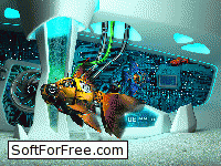 Скачать программа Cyberfish 3D Screensaver бесплатно