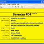 Скачать программа Sumatra PDF бесплатно