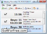 Скачать программа Free Countdown Timer бесплатно
