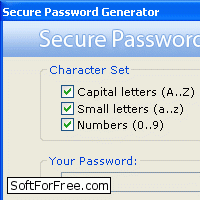 Скачать программа Secure Password Generator бесплатно
