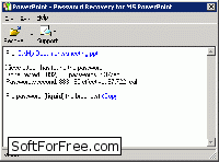 Скачать программа Powerpoint Password Recovery Key бесплатно