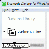 Elcomsoft eXplorer for WhatsApp скачать