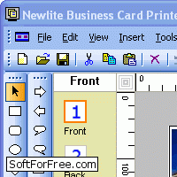 Скачать программа Newlite Business Card Printer бесплатно
