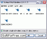 Скачать программа Virtual Null Modem бесплатно