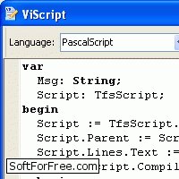 Скачать программа ViScript бесплатно