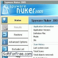 Скачать программа Spyware Nuker бесплатно