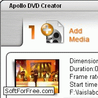 Apollo  DVD Creator - Скриншоты