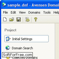 Скачать программа Avensen Domain Name Finder бесплатно