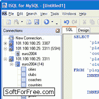 Скачать программа MyISQL (ISQL for MySQL) бесплатно