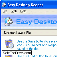Скачать программа Easy-Desktop Keeper бесплатно