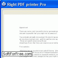 Right PDF Printer Pro скачать