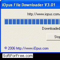 Скачать программа iOpus File and Website Downloader бесплатно
