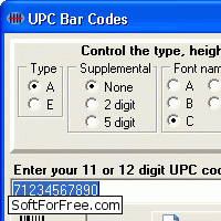 Скачать программа UPC Bar Codes бесплатно