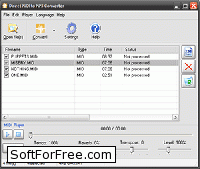 Скачать программа Direct MIDI to MP3 Converter бесплатно