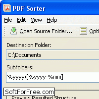 Скачать программа PDF Sorter бесплатно