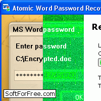 Скачать программа Atomic Word Password Recovery бесплатно