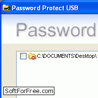 Скачать программа Password Protect USB бесплатно
