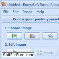 Скачать программа RonyaSoft Poster Printer бесплатно