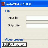 Скачать программа AutoMP4 бесплатно